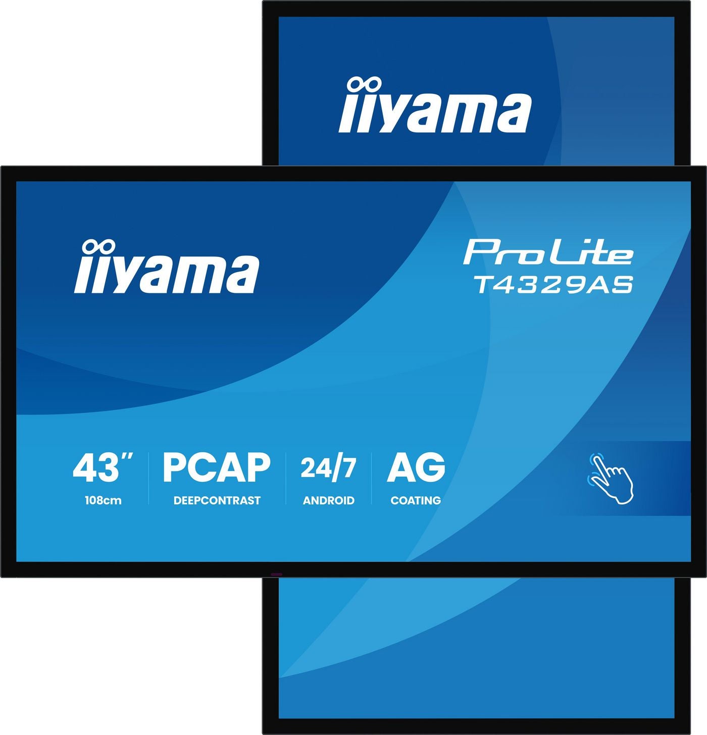 iiyama Interaktives Touch-Display, 43", Ultra HD 4K, 500 cd/m², Android