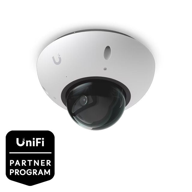 Ubiquiti G6 Dome IP-Kamera – Wetterfest, Ethernet, Decken-/Wandmontage, Weiss