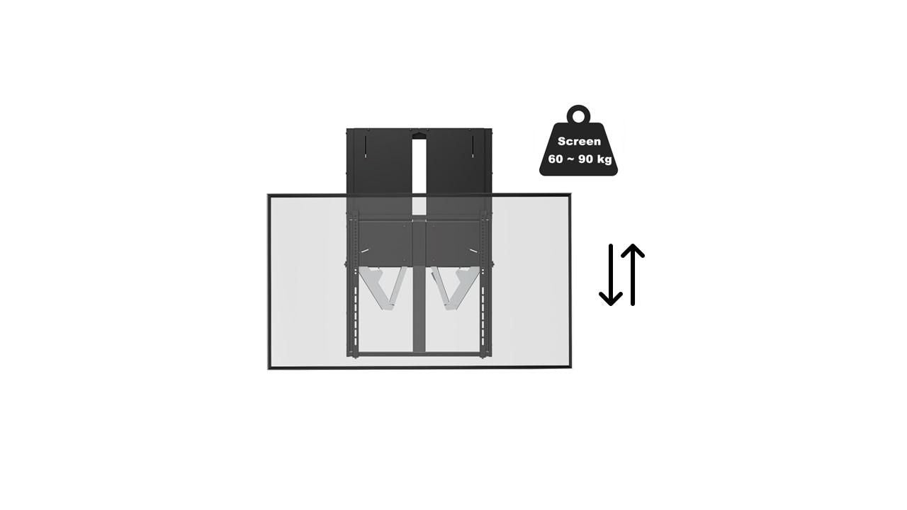 Vivolink VLMW-FLEXI-L – Wandhalterung, bis 90 kg