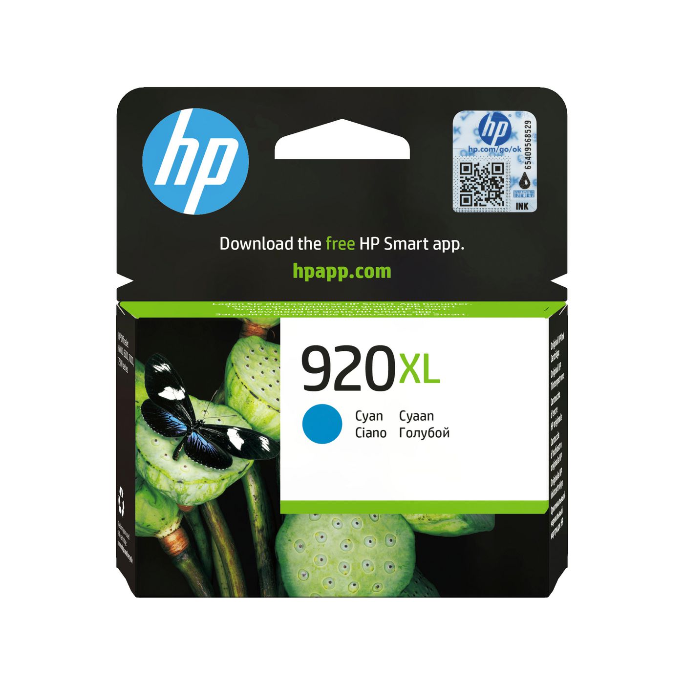 HP Tintenpatrone 920XL, Cyan