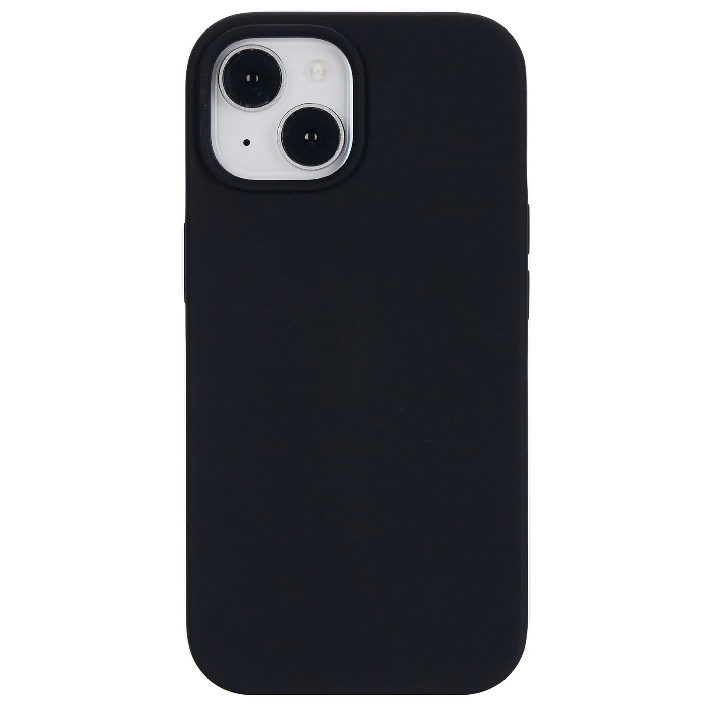 eSTUFF INFINITE (GRS) ROME Backcover – für Apple iPhone 16, recyceltes PC+Silikon, schwarz, magnetisch