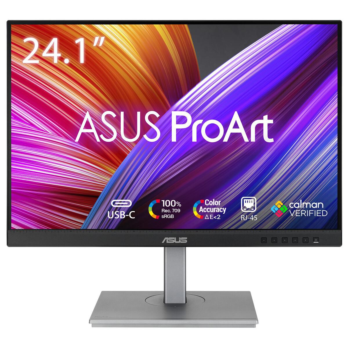ASUS ProArt PA248CNV – 24,1", 1920 × 1200, IPS, USB-C 90 W, LAN, HDR10