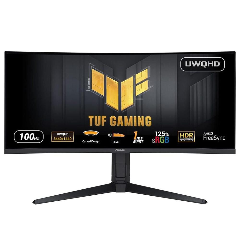 ASUS TUF Gaming VG34VQEL1A – Monitor, 34", 3440 × 1440, LED, Schwarz
