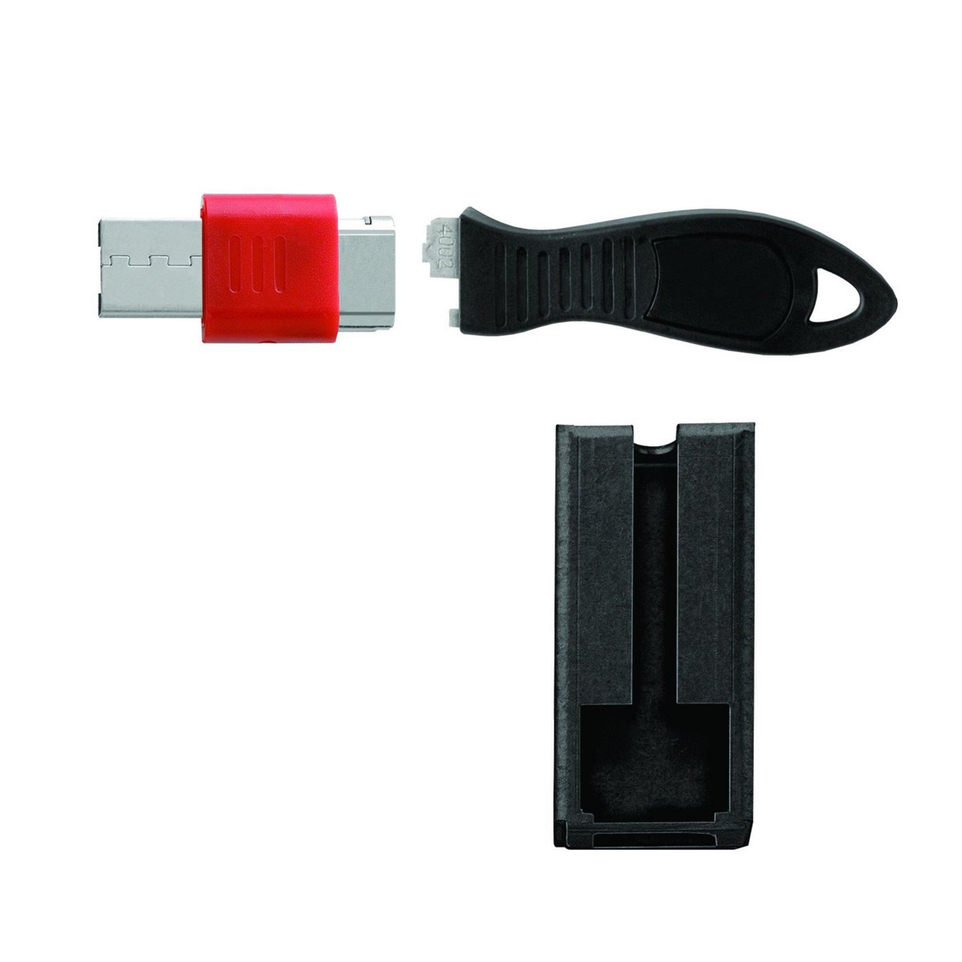 Kensington USB-Schloss mit Kabelschutz Quadrat Zubehörtasche