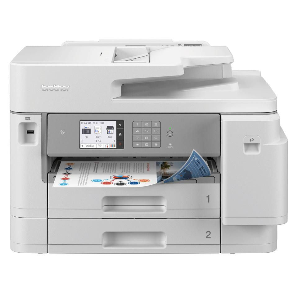 Brother Mfc-J5955Dw – Farbtintenstrahl-Multifunktionsdrucker, A3, 4-in-1, Duplex, ADF, WLAN/LAN, AirPrint