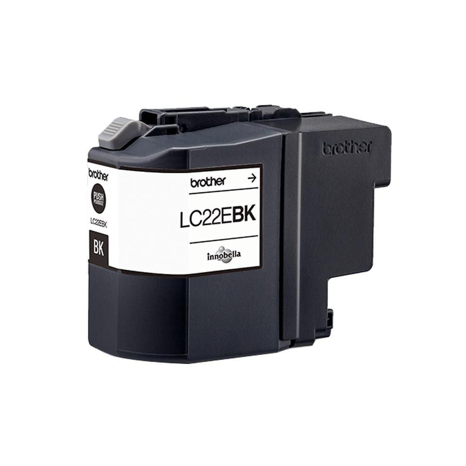 Brother Tintenpatrone LC-22EBK, Schwarz – für MFC-J5920DW