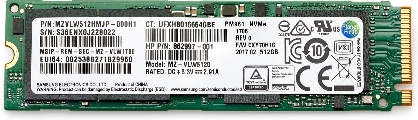 HP 1 TB – M.2 2280, PCIe 4.0 NVMe