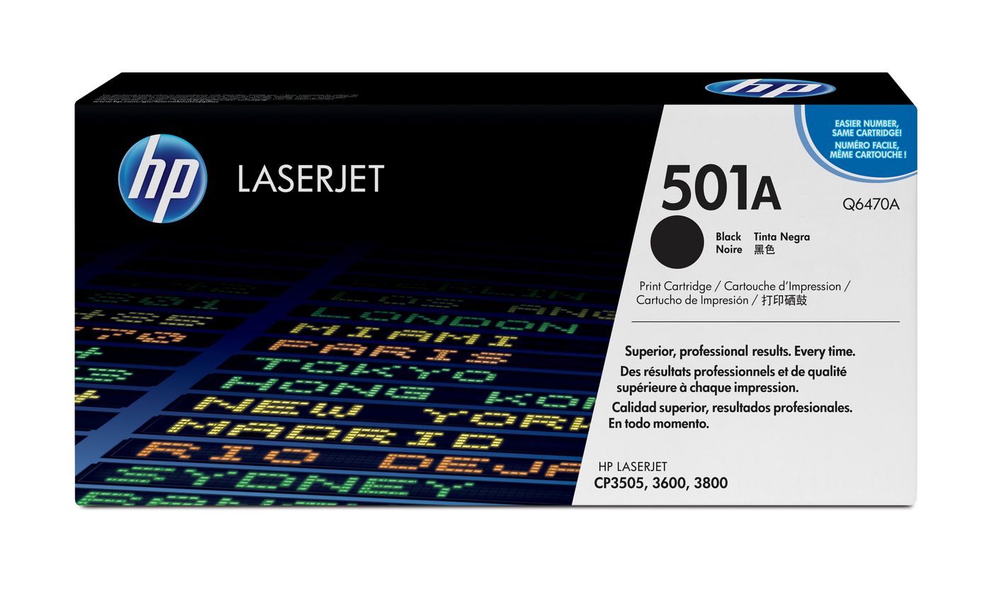 HP Toner – Schwarz, 6000 Seiten