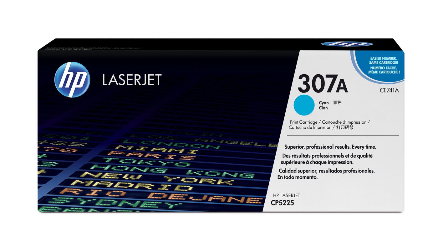 HP Toner 307A – cyan, 7300 Seiten