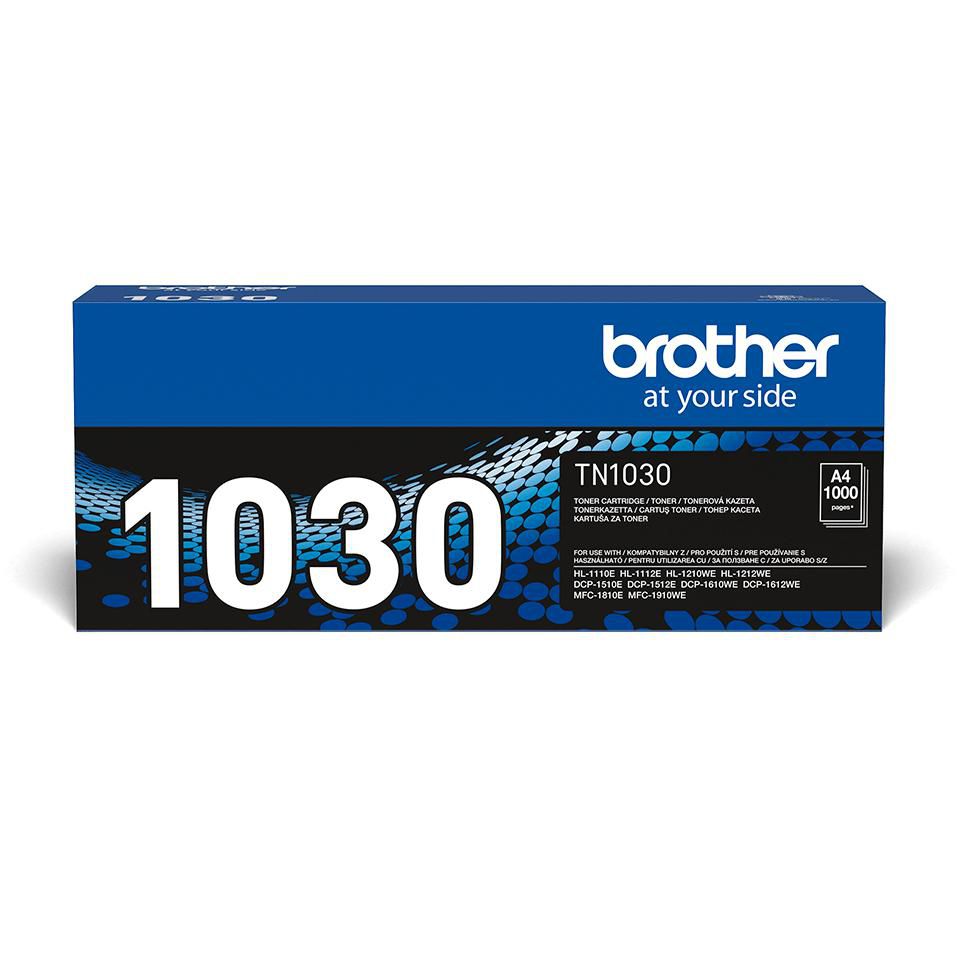 Brother TN-1030 (TN1030) Schwarz Toner – Original – 1'000 Seiten – für Brother DCP-1510E/DCP-1512E/DCP-7030