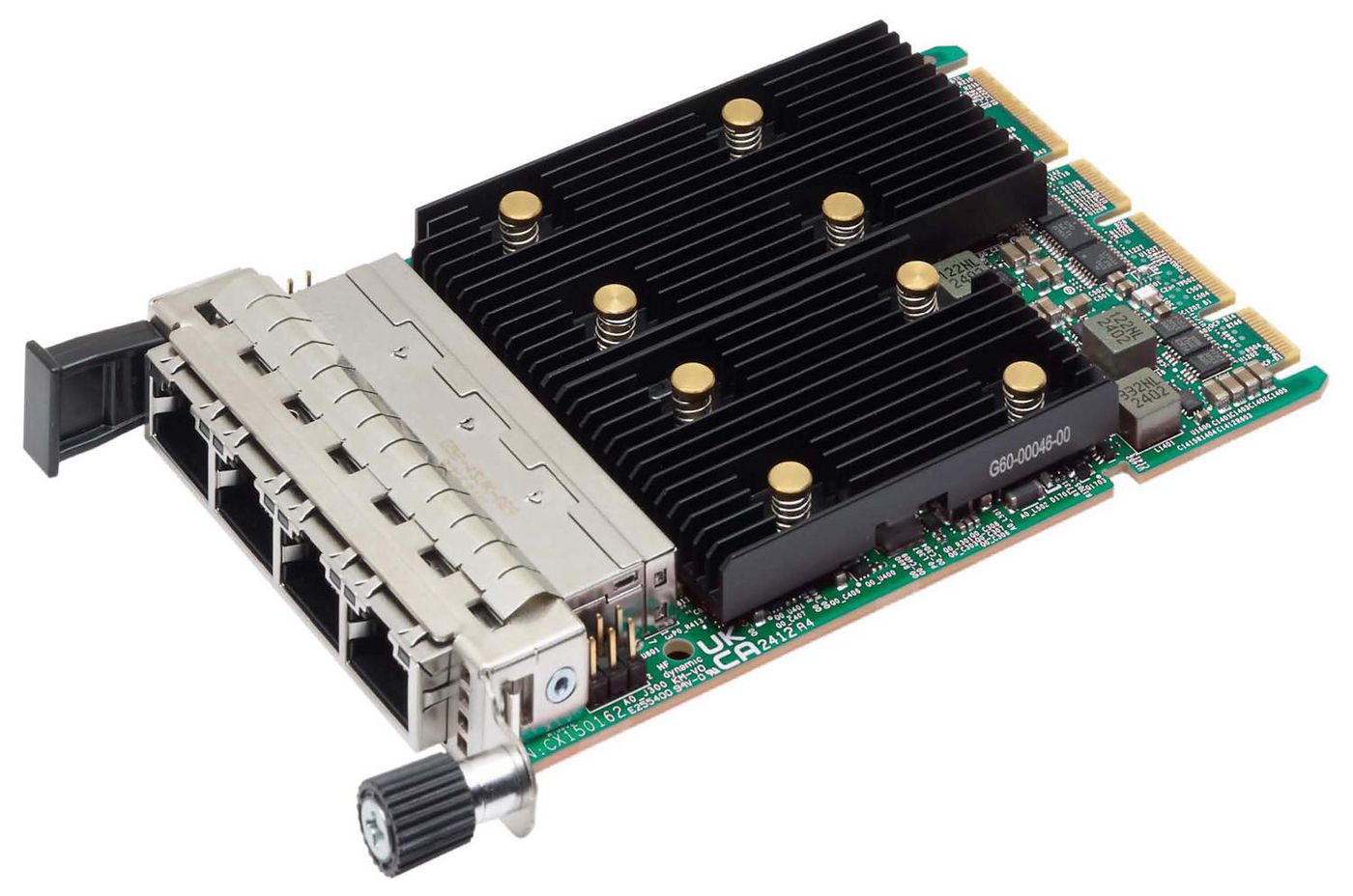 Lenovo 4XC7A95696 10GbE-Karte – OCP 3.0, 4× RJ-45, Volle Höhe (Low-Profile), für Server