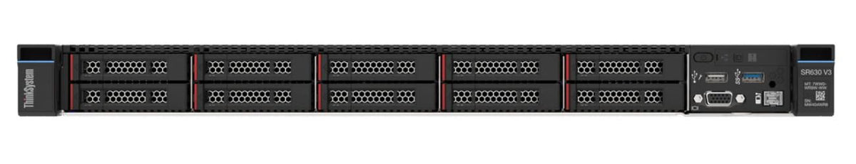 Lenovo ThinkSystem SR630 V3 SFF – Intel Xeon Silver 4510, 32 GB RAM