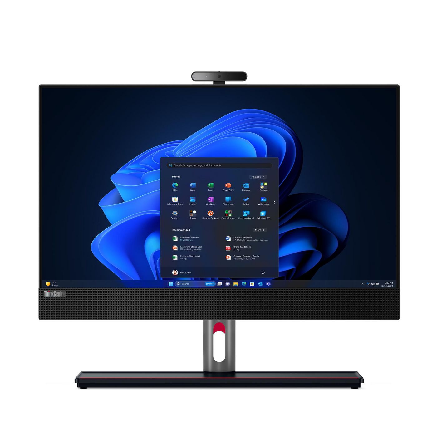 Lenovo All-in-One – 23,8" Full HD, Intel Core i5-14500, 16 GB RAM, 512 GB SSD, Windows 11 Pro