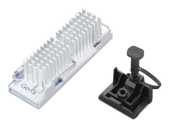 Lenovo Computer-Kühlsystem M.2 – für M.2 NVMe SSD, für ThinkStation P3 Tower Gen 2, Edelstahl