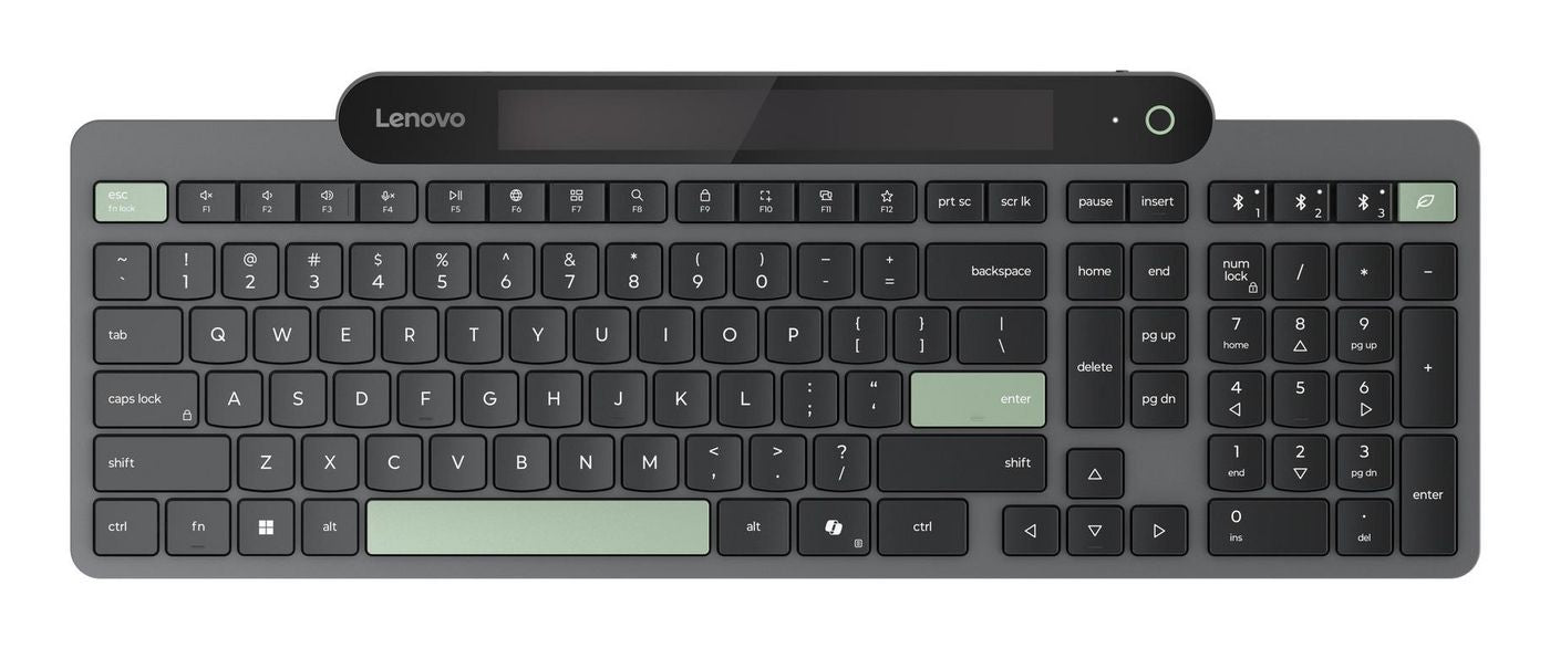 Lenovo Tastatur, kabellos (Bluetooth) – für Windows 10 & Windows 11