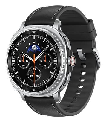 Samsung Galaxy Watch 8 Classic 46 mm GPS – Aluminium Silber, 50 m