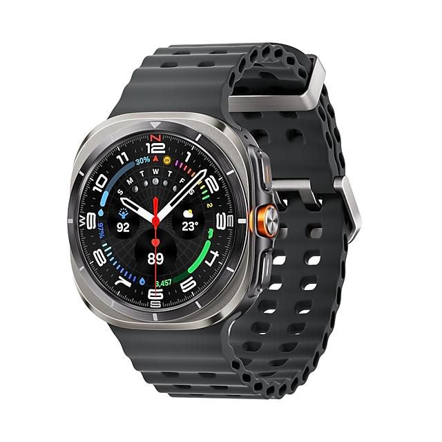 Samsung Galaxy Watch Ultra – Smartwatch – 47 mm, 1,5", LTE, WLAN, AMOLED, Silber, Titan