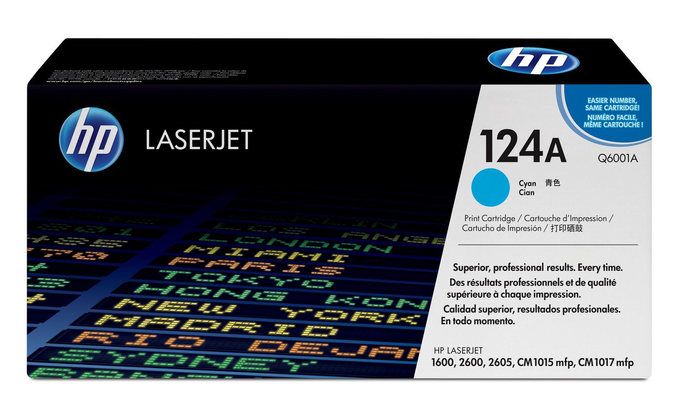HP Toner 124A – cyan, 2000 Seiten