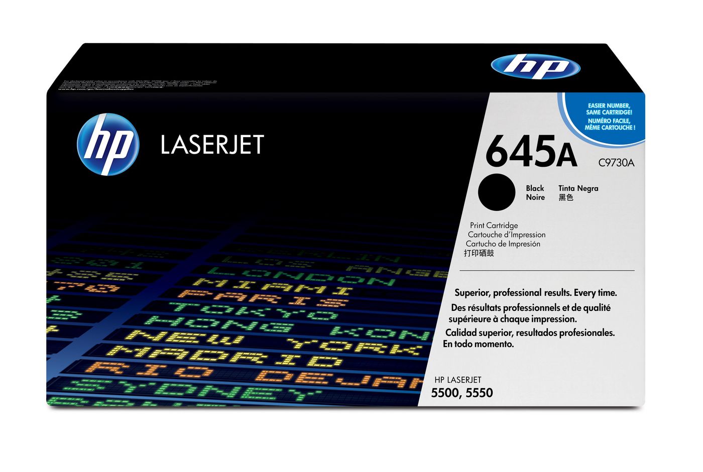 HP Toner 645A – schwarz, 13000 Seiten