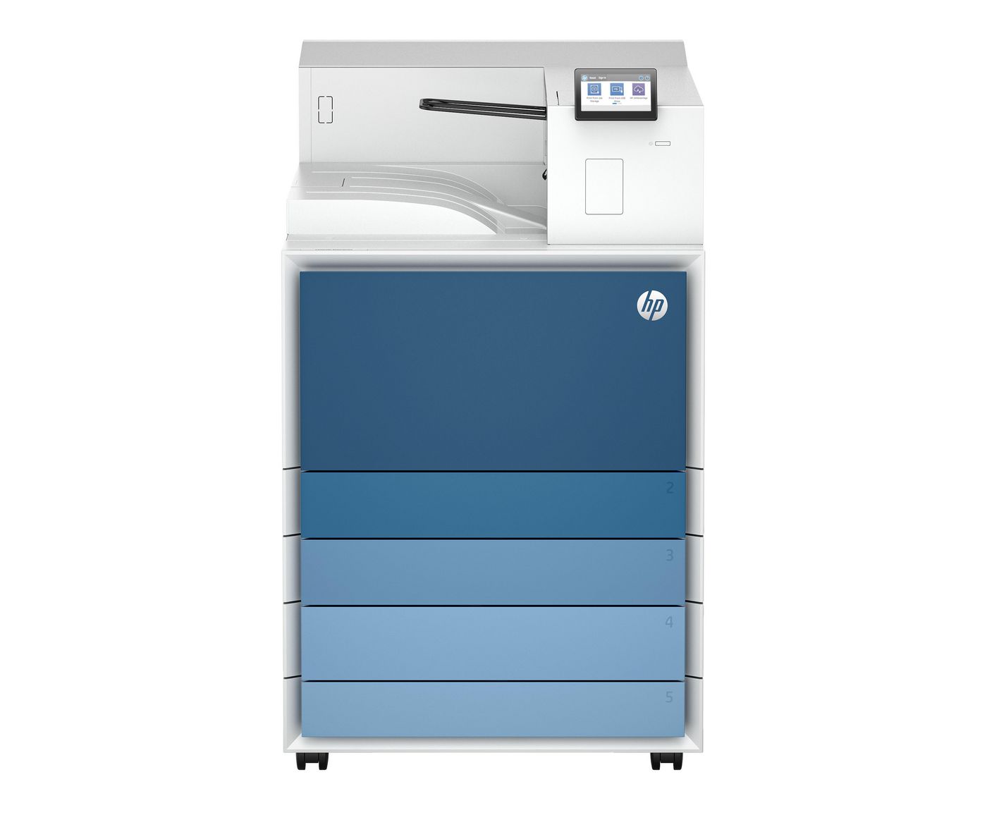 HP Laserjet Enterprise 8501X – Schwarz-Weiss, A3, Duplex, WLAN, LAN, USB, 70 ppm, AirPrint, Mopria