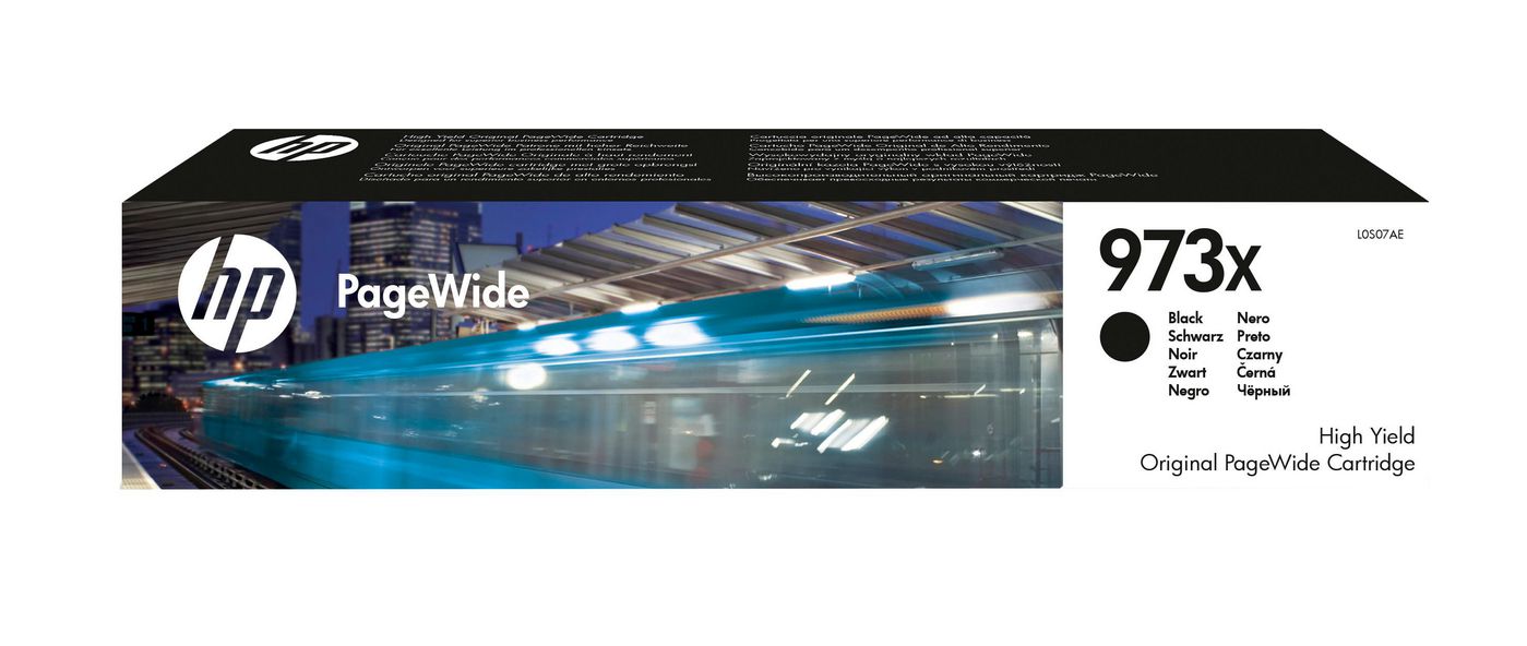HP Tintenpatrone 973X, Schwarz – für Inkjetdrucker/Multifunktionsgeräte