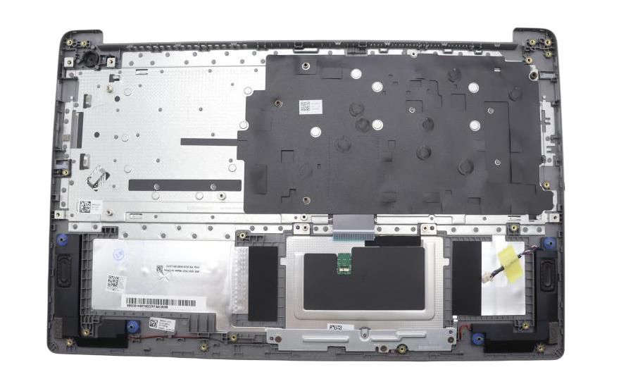 Lenovo Ersatz-Upper-Case mit Tastatur für IdeaPad 1 15IAU7 – Grau