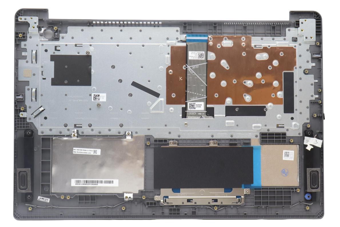 Lenovo Notebook-Ersatztastatur (Cover + Tastatur) – Grau – für IdeaPad 3 17IRU7