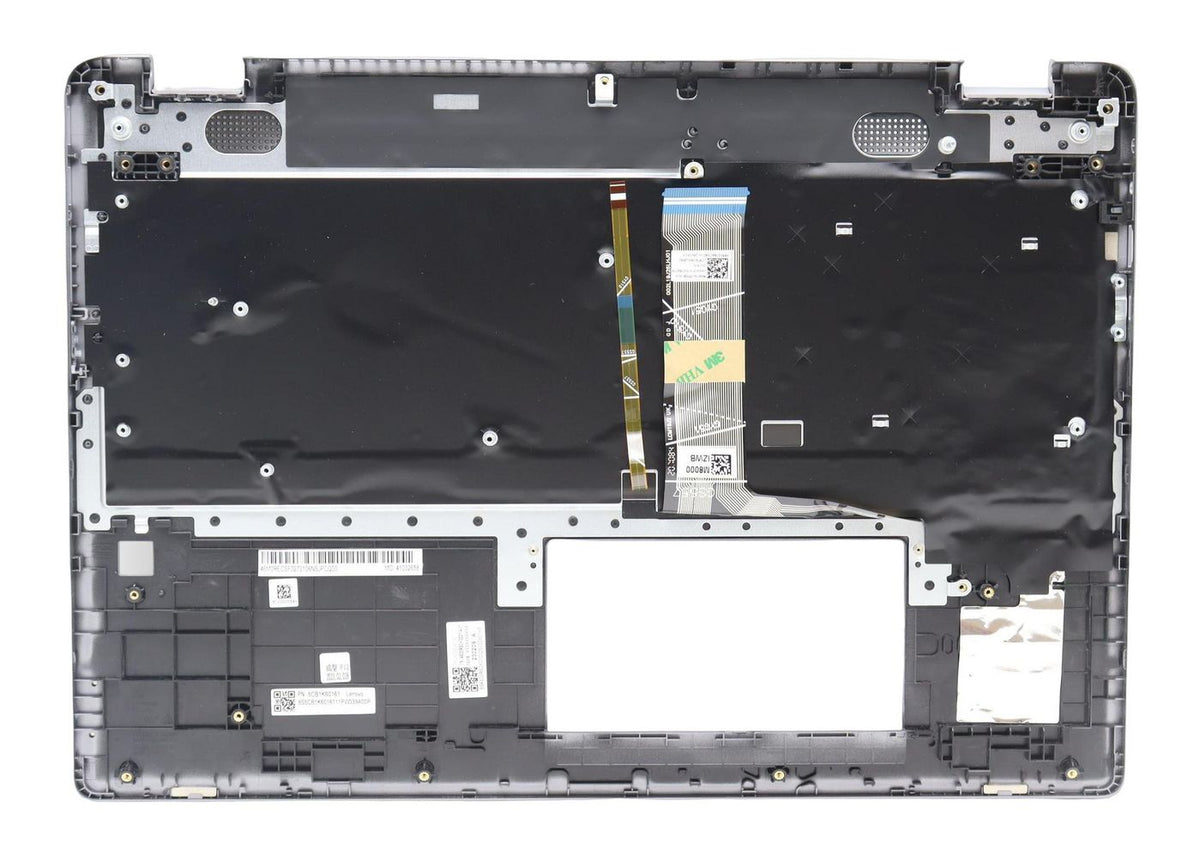 Lenovo Tastatur-Case für IdeaPad Flex 5 16ABR8 – mit Hintergrundbeleuchtung, numerisches Keypad – Grau