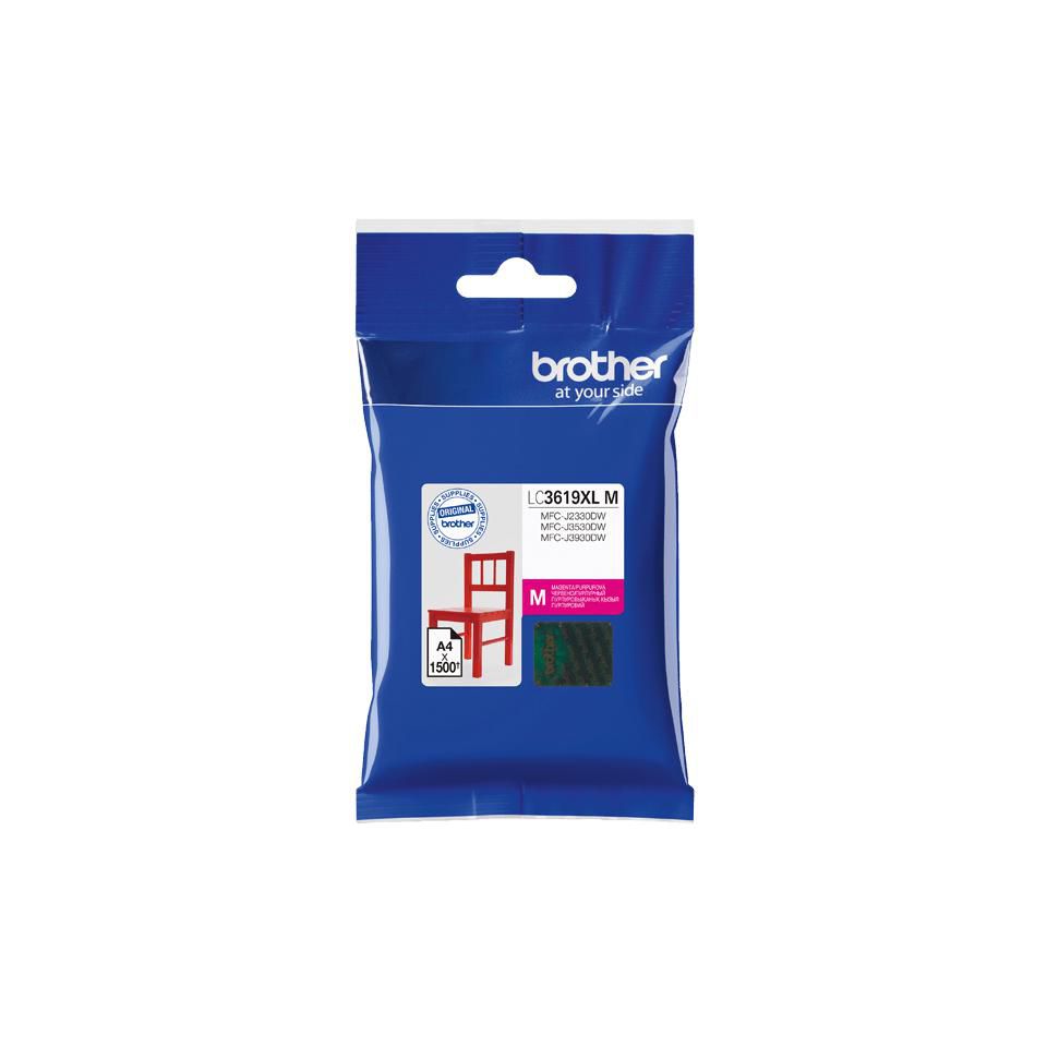 Brother LC-3619XLM Magenta Tintenpatrone (Original) – 1'500 Seiten – für LC-3619XLM