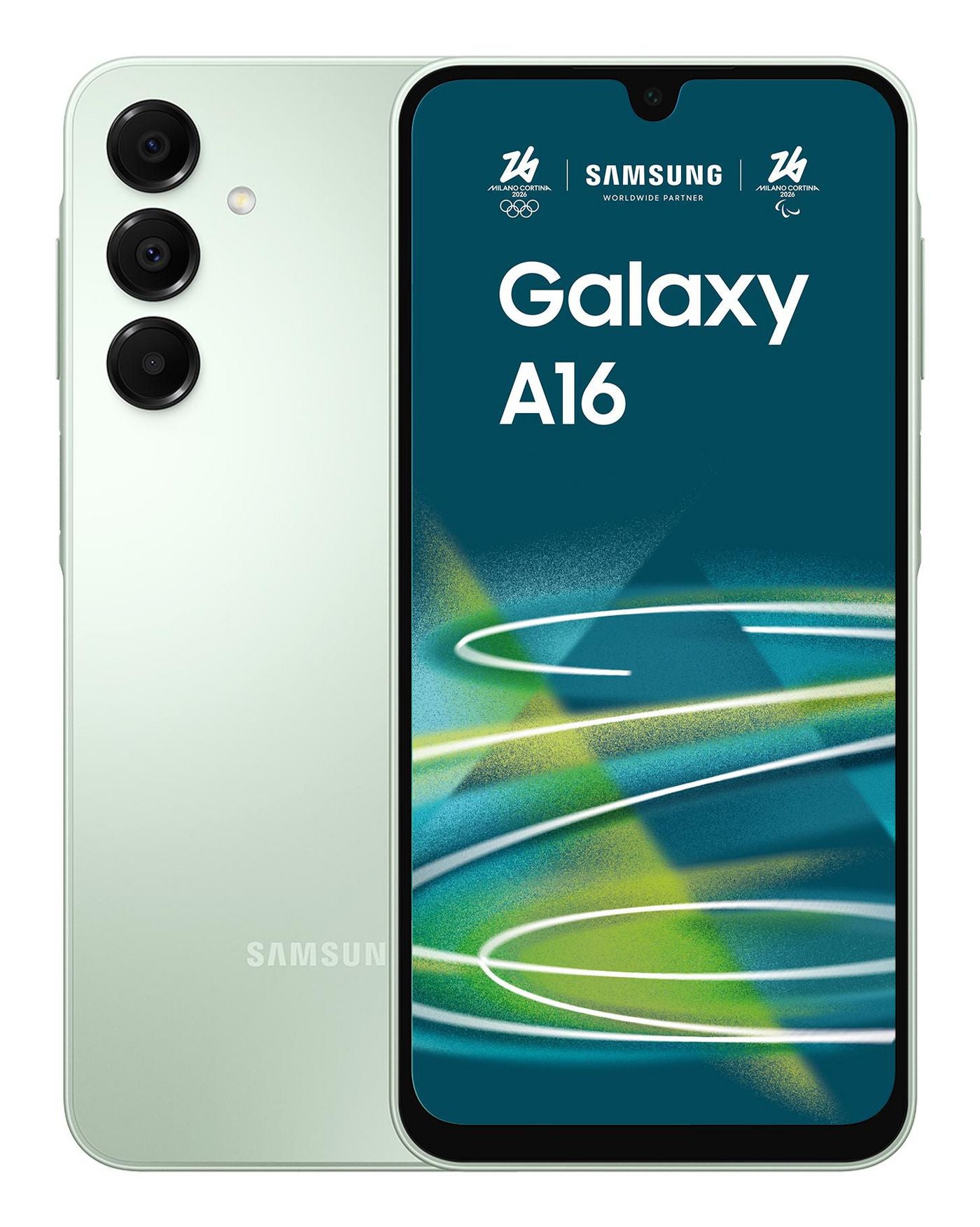 Samsung Galaxy A16 – grün, 6,7", 1080 × 2340, Android, 128 GB, 4 GB, Dual-SIM, 4G, NFC, IP54
