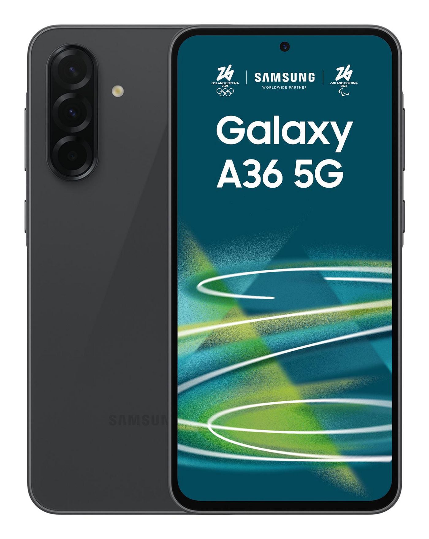 Samsung Galaxy A36 5G Enterprise – schwarz, 6,7", 2340 × 1080, Android, 128 GB, 6 GB, Dual-SIM, 5G, IP67