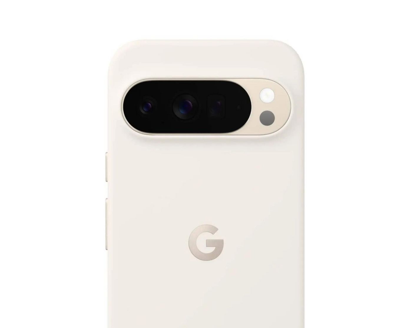 Google Backcover – für Google Pixel 10 Pro, PC+Silikon+Mikrofaser, Porzellan