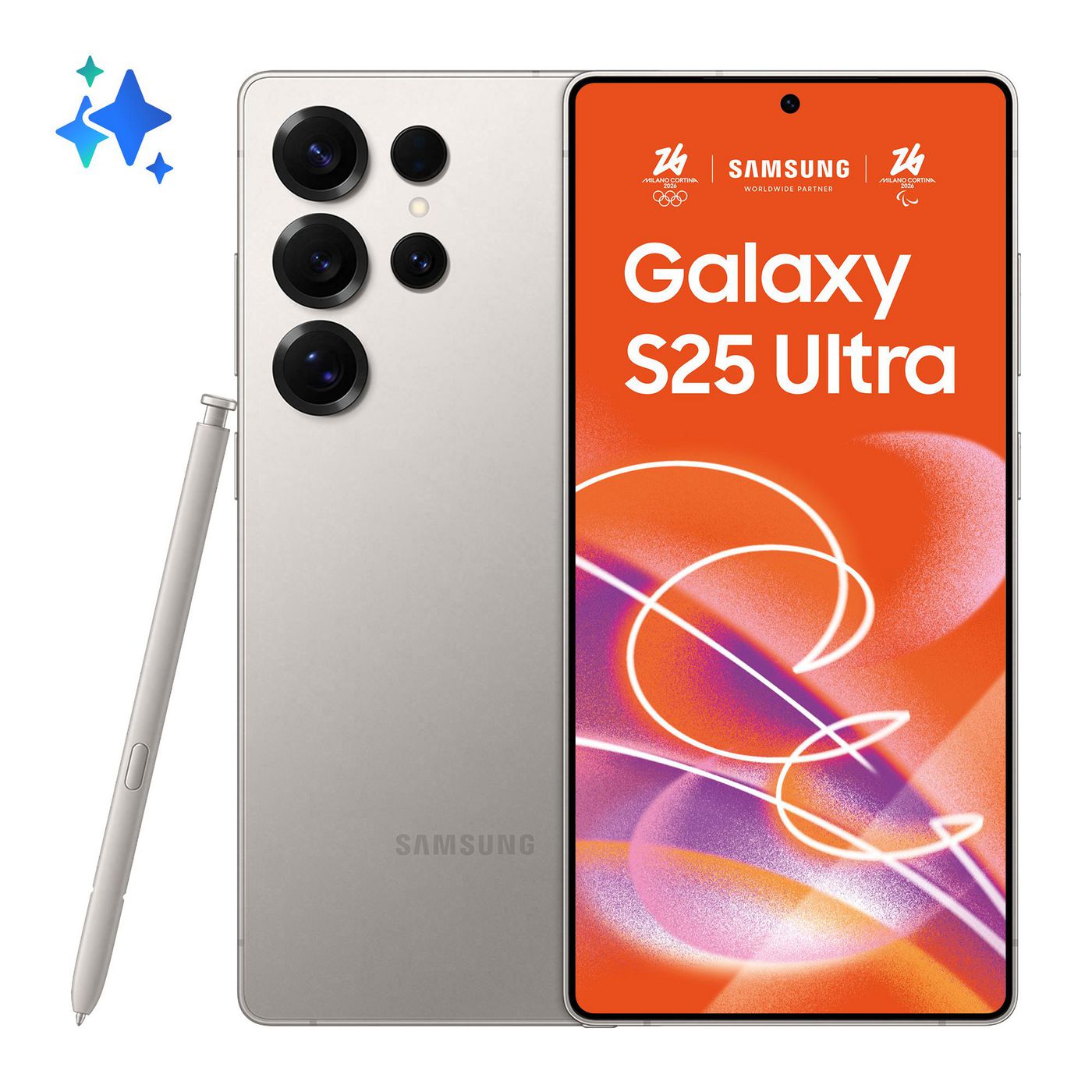 Samsung Galaxy S25 Ultra – Titan, 6,9", 3120 × 1440, Android 15, 512 GB, 12 GB, Dual-SIM, 5G, IP68, NFC