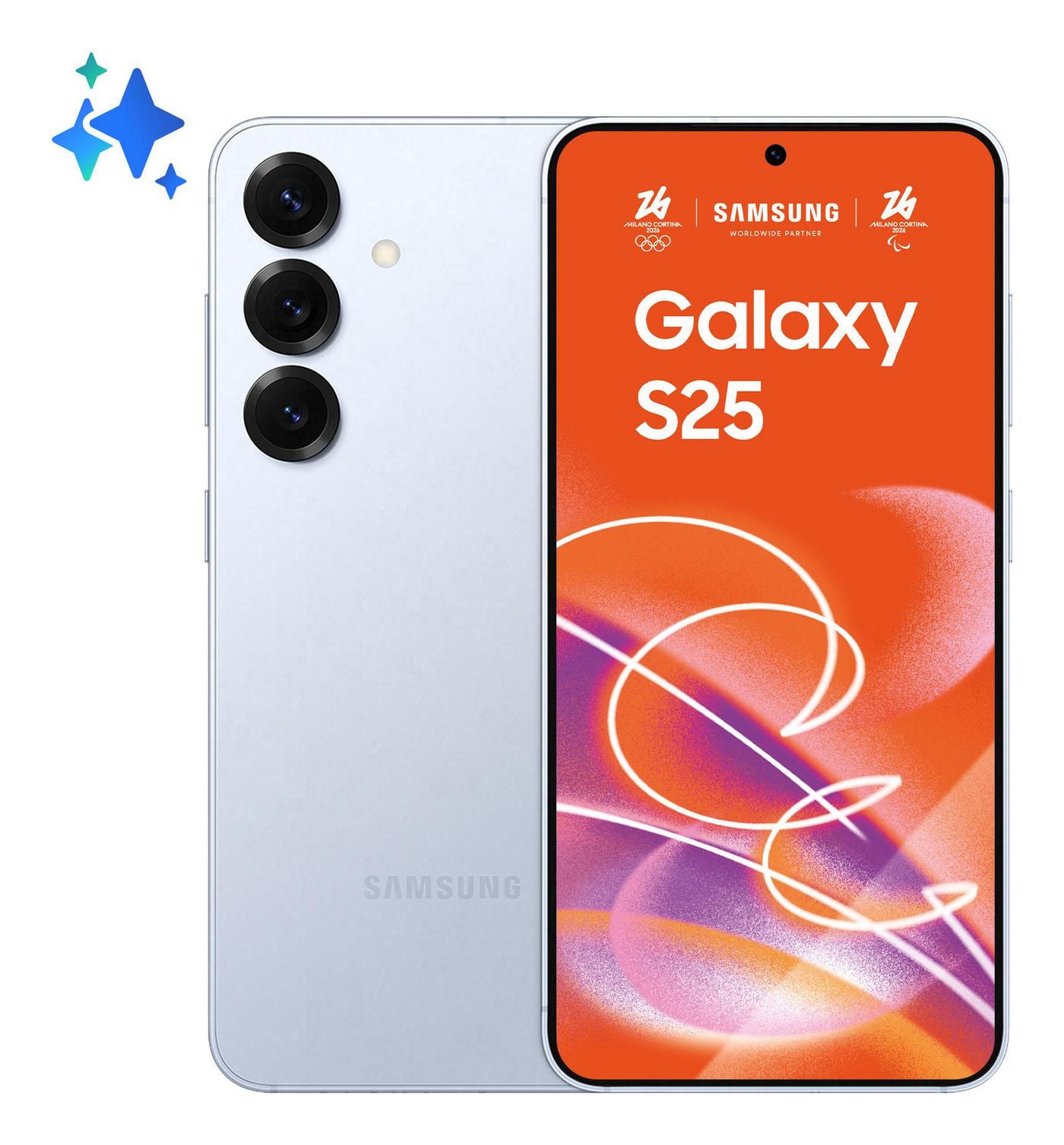 Samsung Galaxy S25 – blau, 6,2", 2340 × 1080, Android 15, 512 GB, 12 GB, Dual-SIM, 5G, NFC, IP68