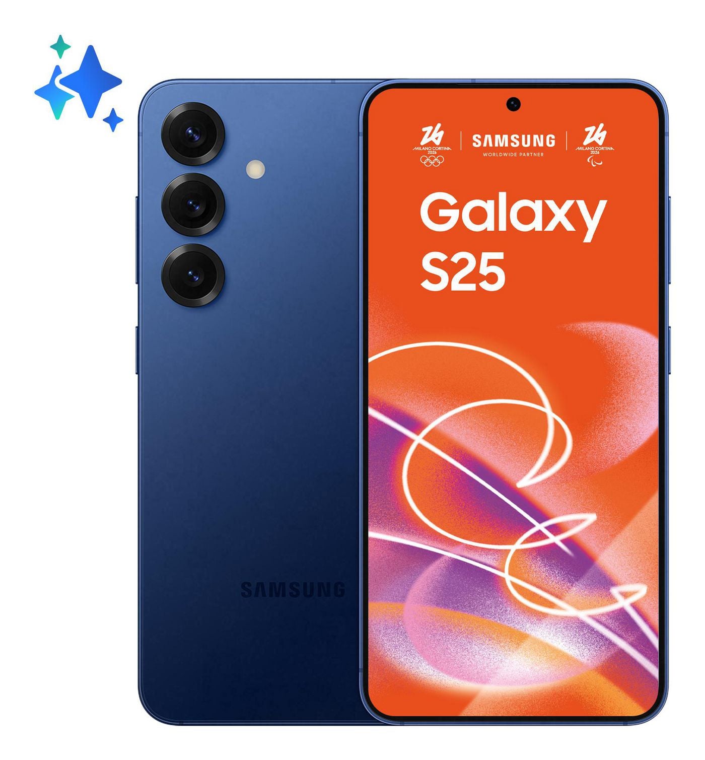 Samsung Galaxy S25 – navy, 6,2", 2340 × 1080, Android 15, 128 GB, 12 GB, Dual-SIM, 5G, IP68