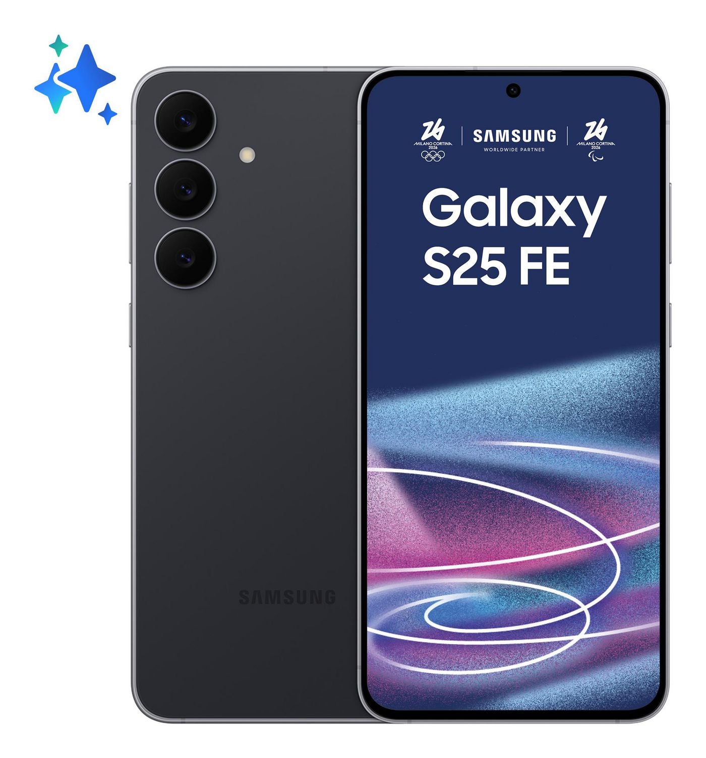 Samsung Galaxy S25 FE 5G – schwarz, 6,7", 256 GB, 8 GB, Dual-SIM, IP68
