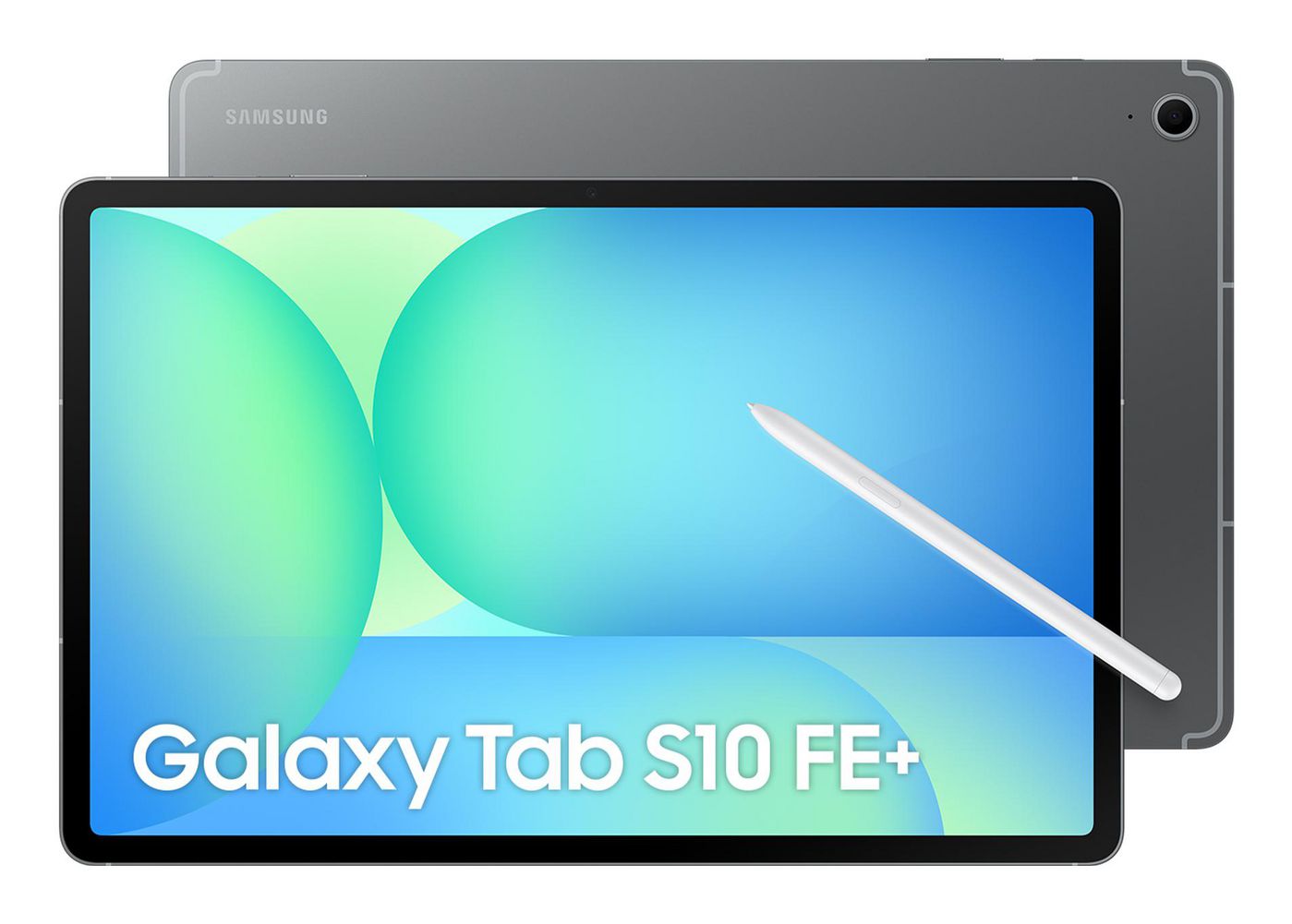 Samsung Galaxy Tab S10 Fe+ – 13,1", 256 GB, 12 GB RAM, WLAN, Android 15, Grau, Hochformat