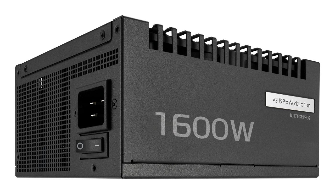 ASUS Pro WS ATX-Netzteil 1600 W 80 PLUS Platinum – vollmodular, ATX 3.1, 12VHPWR
