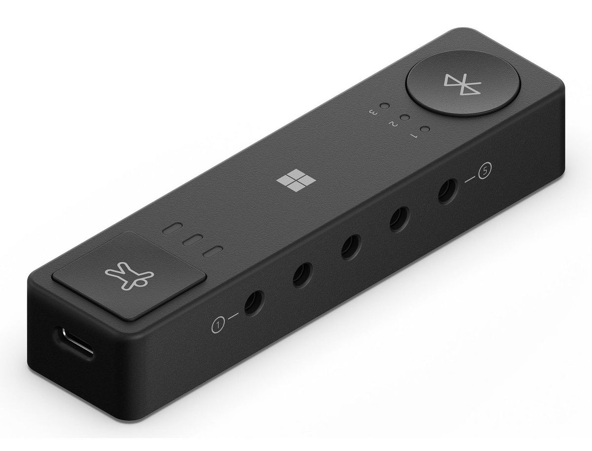 Microsoft Adaptive Tastatur – Bluetooth, USB, für Windows 10/Windows 11