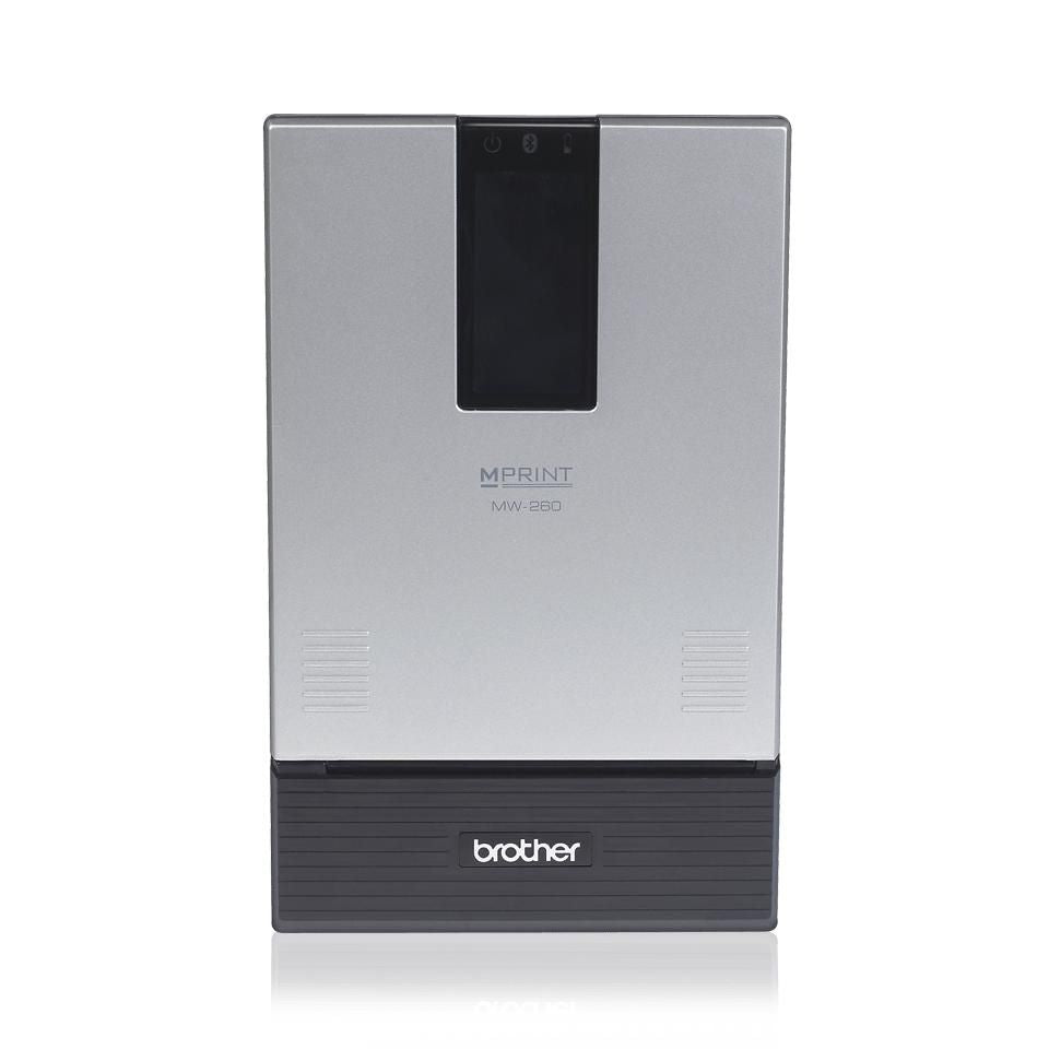 Brother MW-260A – Mobiler Thermodrucker, 63 mm, USB/Bluetooth/IrDA