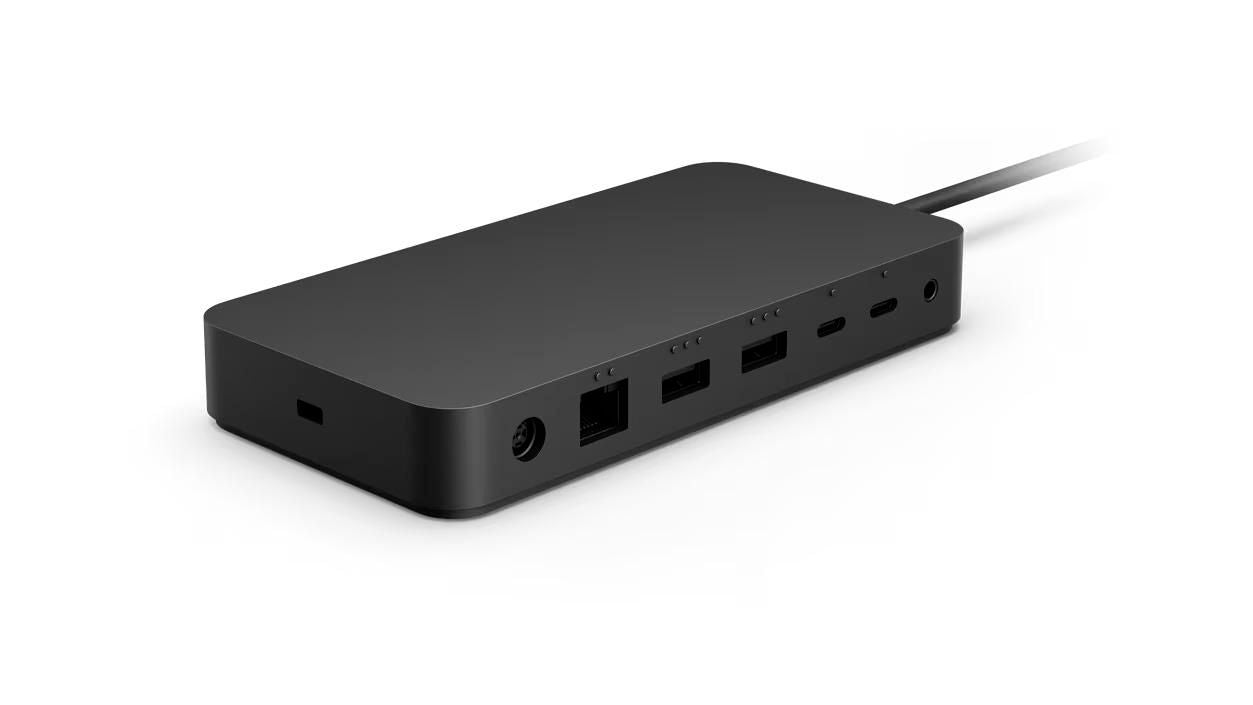 Microsoft Surface Thunderbolt 4 Dockingstation – für Microsoft Surface, USB-Port, Schwarz