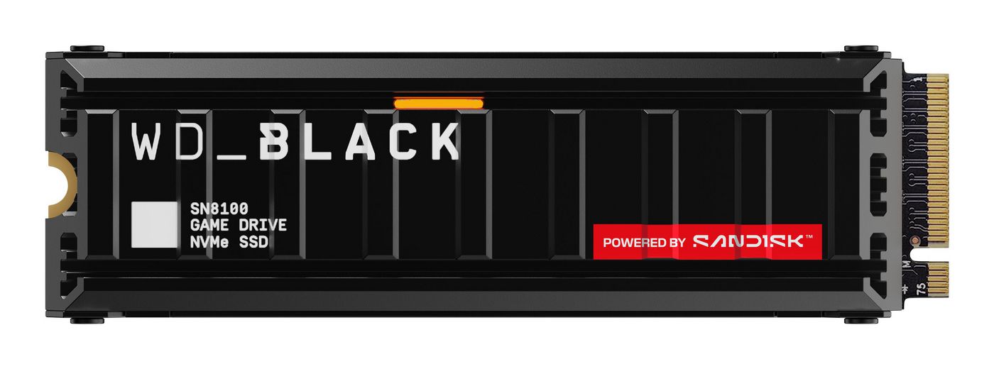 Western Digital Black SN8100 – 4 TB, M.2 2280 NVMe, PCIe 5.0 x4