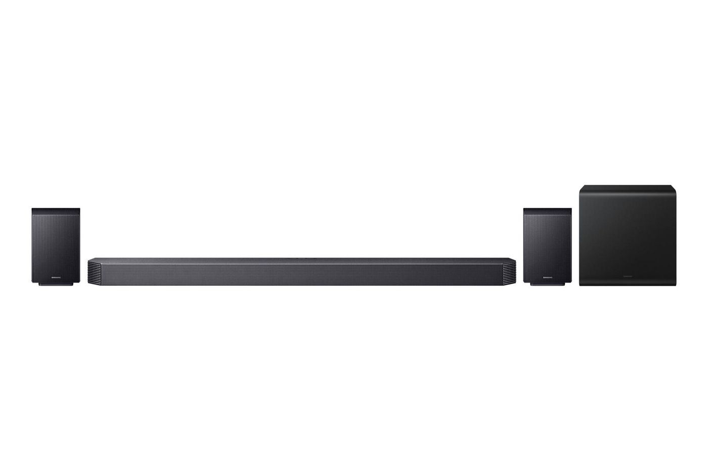 Samsung Q-Serie HW-Q930F – Soundbar mit kabellosem Subwoofer – 9.1.4, 42 W, AirPlay 2 u. a., Schwarz