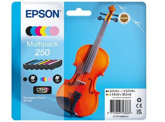 Epson Tintenpatronen-Multipack, 6er-Set (Original) – für Expression Photo XP-980