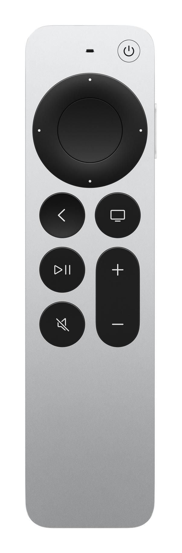 Apple TV-Fernbedienung – für Apple TV, IR/Bluetooth, schwarz/silber