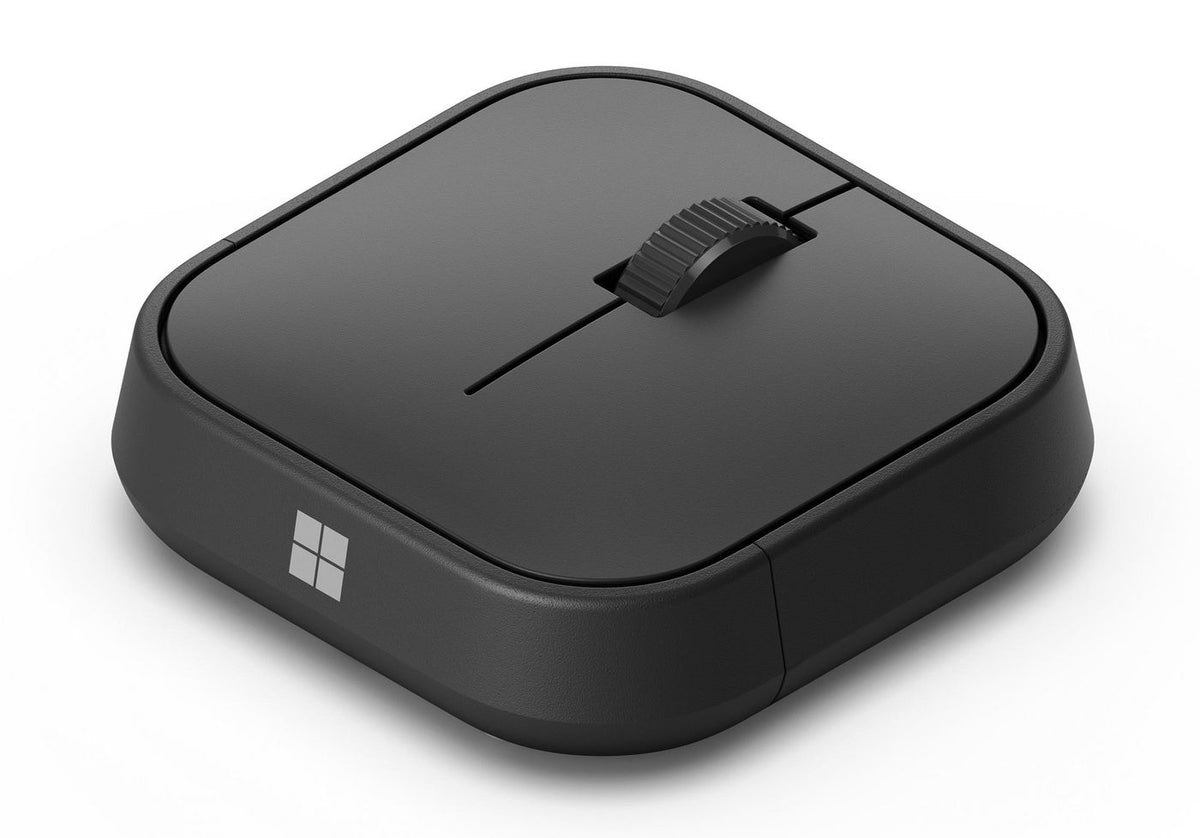 Microsoft Adaptive Mouse Medical – Hygiene-/Medizin-Maus – Kabellos (Bluetooth), beidhändig, Schwarz