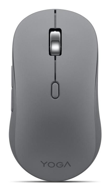 Lenovo Yoga Mouse Office – Maus – Kabellos (Bluetooth), beidhändig, Grau