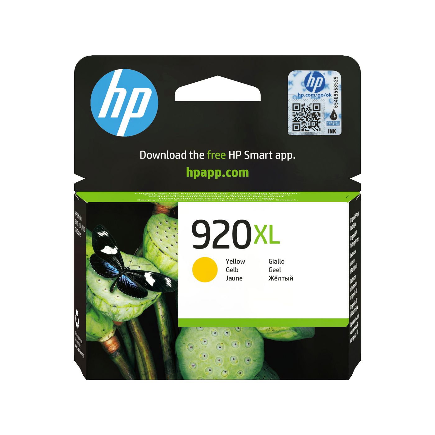 HP Tintenpatrone 920XL, Gelb