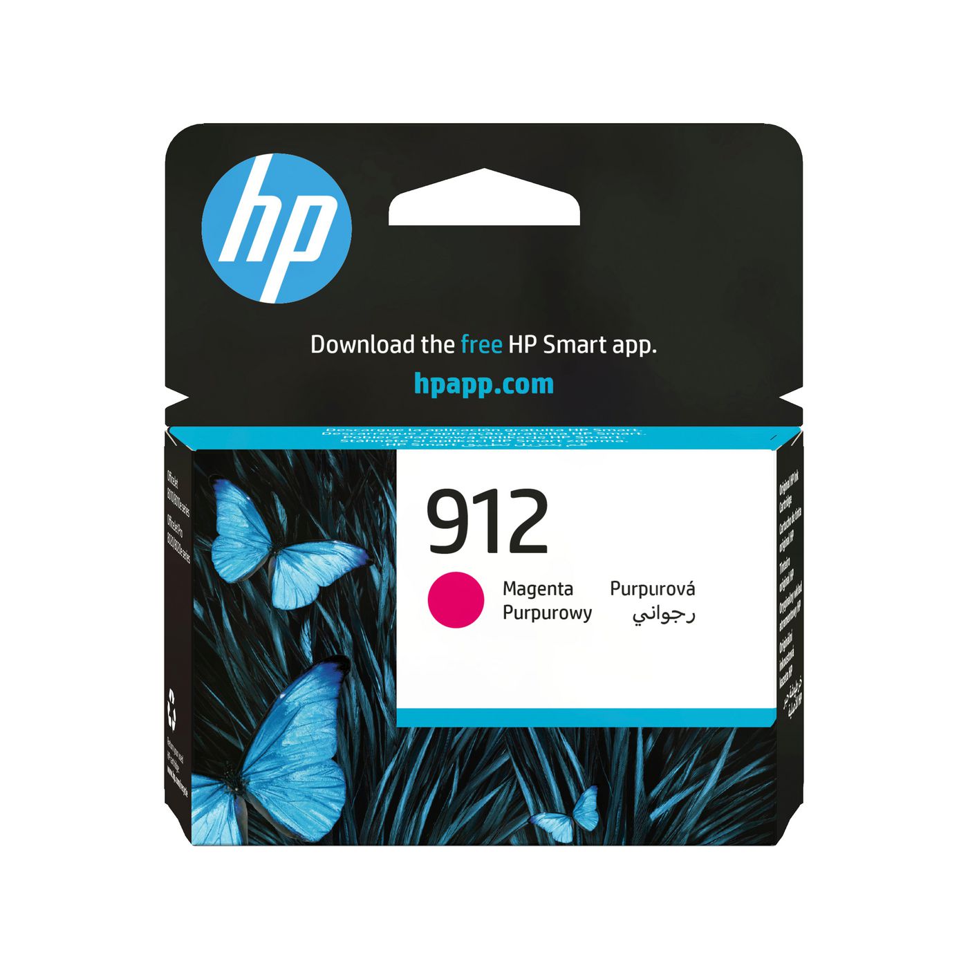 HP 912 Magenta Tintenpatrone (Original) – 315 Seiten – für OfficeJet/OfficeJet Pro