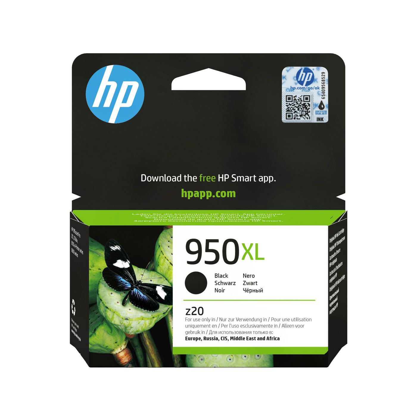 HP Tintenpatrone 950XL, Schwarz, Hohe Reichweite, Original